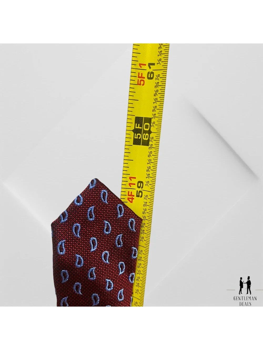 Jos. A. Bank neckties measurements